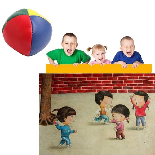 1Pc Juggling Ball Classic Bean Bag Juggle Magic Circus Kids Toy Gift New 
