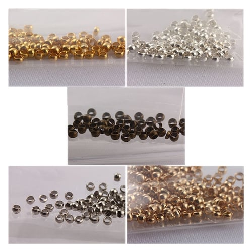 20pcs x 3mm Tarnish Resistant Gold Plated Round Spacer Beads