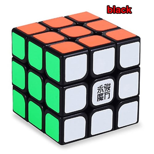 ABS 3x3x3 Fluorescence Speed Magic Cube Professional Rubik's Puzzle Twist Toy 
