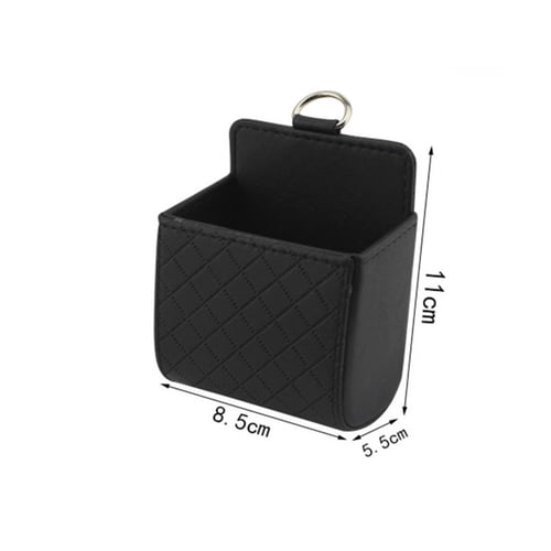 judao 2pcs Car Universal Storage Pouch Bag Store Phone Charge Box Holder Pocket Organizer 