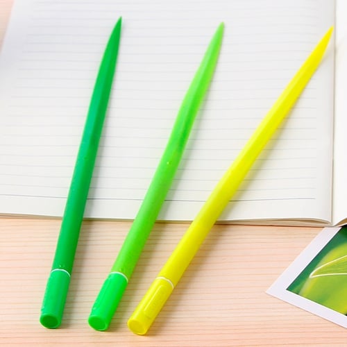 2Pcs 0.38mm Garden Grow Grass Gel Pen Stationery Creative Gift School Supply 