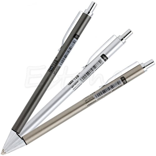 0.5mm Metal Mechanical Automatic Pencil For School Writing Drawing Supplies CSH 