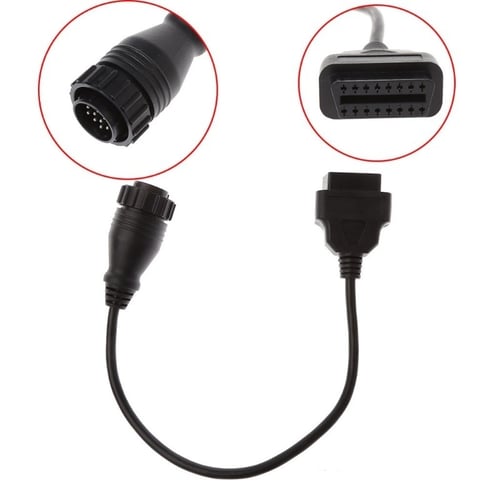 Compatible obd2 adapter cable for mercedes-benz sprinter 14pin to 16pin 