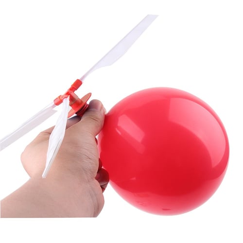 BALLOON HELICOPTER Flying Toy Boy Girl Gift Party Bag Christmas Stocking Filler