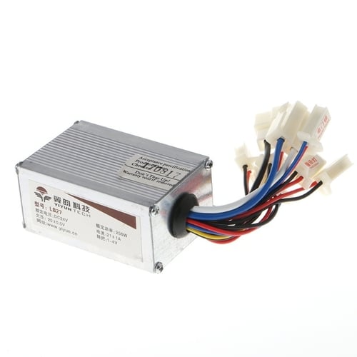 DC 24V 250W Electric Motor Speed Brush Controller For Electric Bike Scooter DIY 