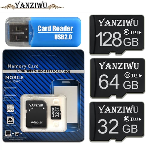 Micro SD Memory Card Class 10 TF Adapter 8GB 16GB 32GB 64GB for Phone Camera 