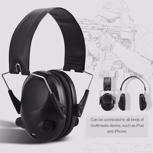 Noise Canceling Electronic Ear Muffs Protection Shooting Hunting Sport Tactical 