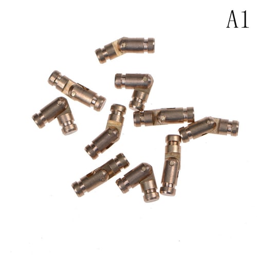 10Pcs Copper Brass Jewelry Box Hidden Invisible Concealed Barrel Hinge 