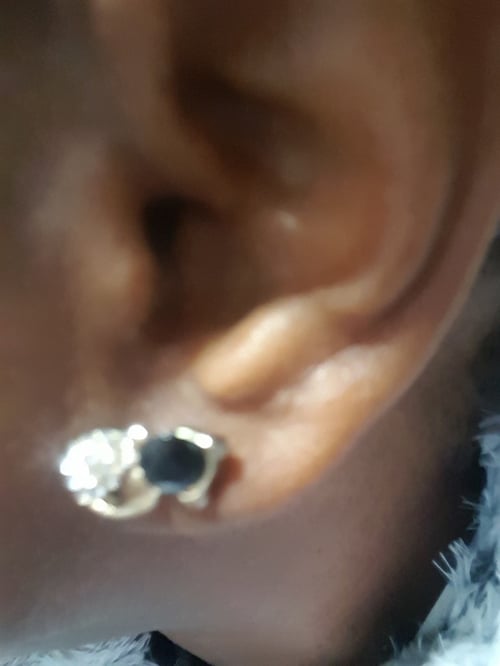 1 Pair New Women Lady Elegant Crystal Rhinestone Ear Stud Earrings 