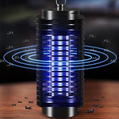 3W Electric Blue Light Pest UV Fly Bug Zapper Mosquito Insect Killer Trap Lamp 