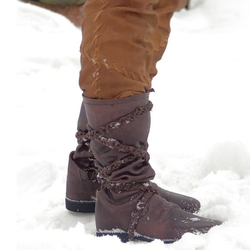 Plus Size Men Vintage Leather Knee High Boots With Ribbon Medieval Cosplay Viking Boots Buy Plus Size Men Vintage Leather Knee High Boots With Ribbon Medieval Cosplay Viking Boots Prices Reviews