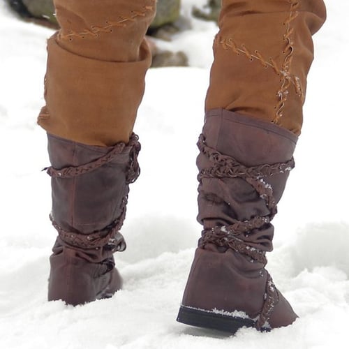 Plus Size Men Vintage Leather Knee High Boots With Ribbon Medieval Cosplay Viking Boots Buy Plus Size Men Vintage Leather Knee High Boots With Ribbon Medieval Cosplay Viking Boots Prices Reviews