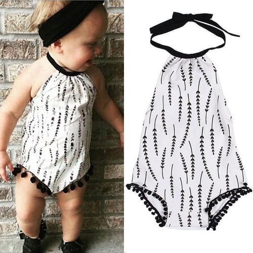 New born Infant Baby Boys Girl Romper Bodysuit Jumpsuit Clothes Outfits Set 