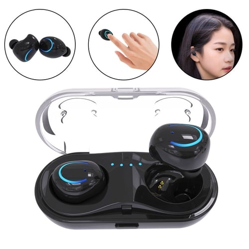 Wireless Bluetooth Twins Touch Earbuds In-Ear Headset Earphone with Charging Box 