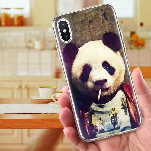 Panda Mobile Accessories Transparent Clear Soft Tpu Silicone Cover Case For Samsung Galaxy A3 A5 A6