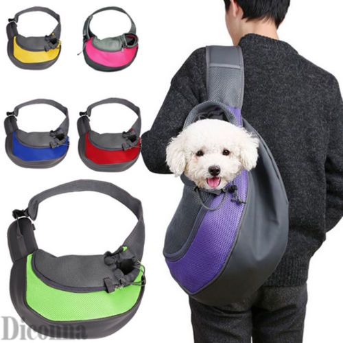 Pet Carrier Small Dog Cat Puppy Comfort Travel Tote Shoulder Bag Sling Backpack 
