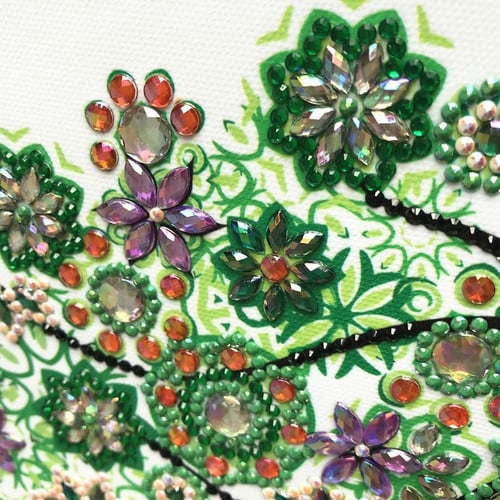 Winter Flower Tree DIY Rhinestone 5D Special Diamond Painting Cross Stitch Kit 