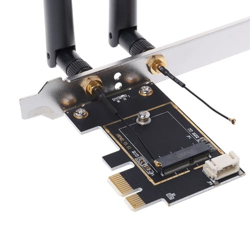 M.2 NGFF to PCI-E Converter Wireless WiFi Bluetooth Network Card Adapter Board 
