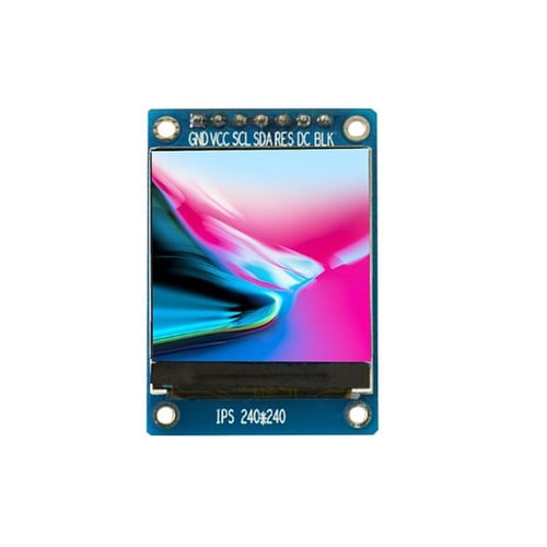 1.3 Inch Color IPS TFT LCD Display Screen Board for ST7789 12Pin 4 Line Port SPI