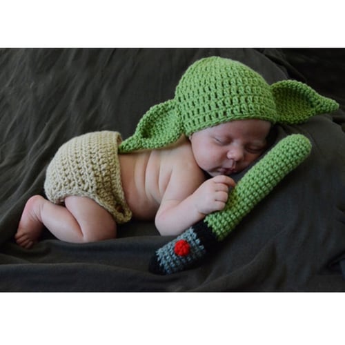 Baby Infant Crochet Photography Props Newborn Photo Costumes Outfits Baby Hat 
