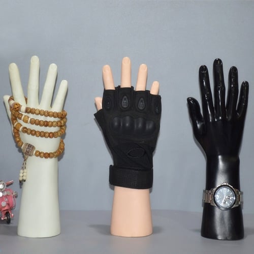 Male Men Mannequin Hand Display Jewelry Bracelet Ring Glove Stand Holder Show 