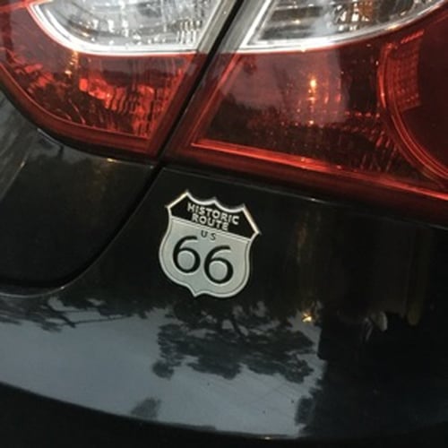 1x 3D Car Side Metal Badge Car Emblem Car Decal Sticker Fit  For Cadillac auto