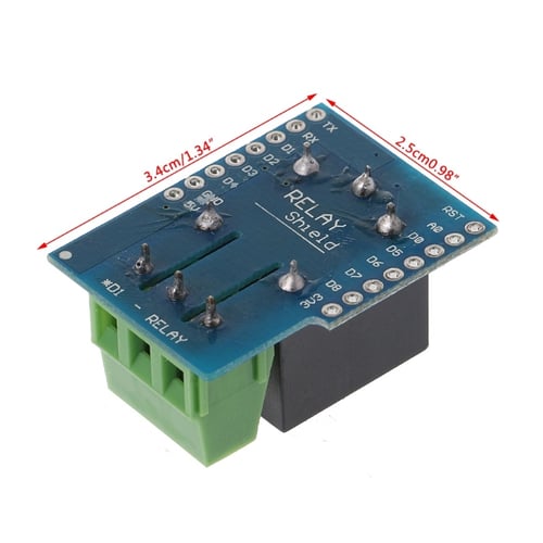 Sensor Display Shield for WEMOS D1 Mini WIFI Module -New! Relay 2 pcs 