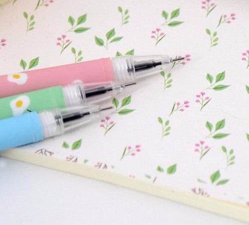 4Pcs/Set Rabbit Gel Pens Kawaii School Stationery Cute Kids Child Pens 