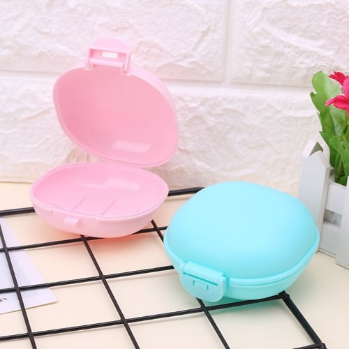 Bathroom Dish Plate Case Home Shower Travel Hiking Holder Container Soap Box Hot