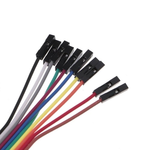 For Logic Analyser Test Clips 10Pcs Cable Dupont Easy Use Set Hook New Durable 