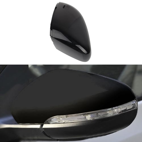 Driver side Replacement Glossy Black Rear View Mirror Cover For Jetta MK6 TOURAN