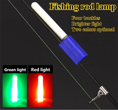 50pcs Night Fishing Electronic Light Fish Rod Glow Stick Waterproof Glow Lamp 