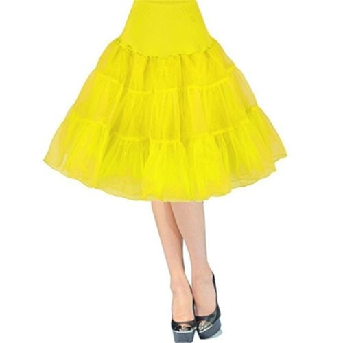 New Short Tutu Vintage Petticoat Crinoline Underskirt Wedding Dress Skirt Slips 