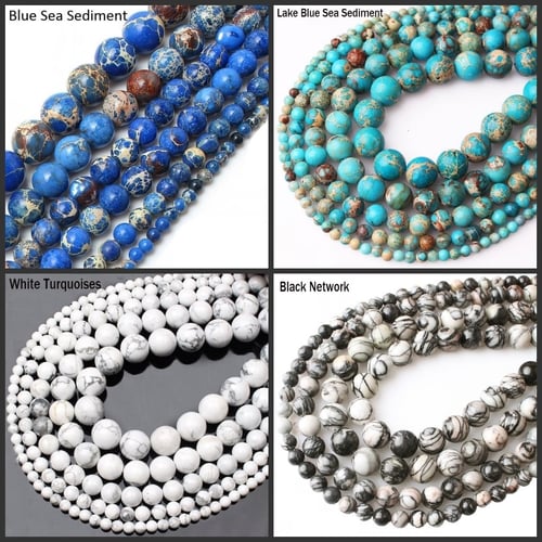 4/6/8/10mm Round Crystal Crack Glass Loose Spacer Beads Jewelry DIY Necklace/F