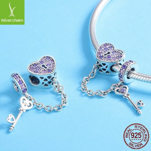 20PCS Silver CZ Rhinestone Crystal Beads Fit European Charm Bracelet DIY Jewelry 
