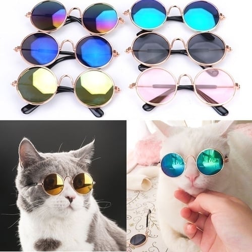 Fashion Glasses for Small Pet Dog Cats Sunglasses Eye-wear Pet Cool Photos Props 