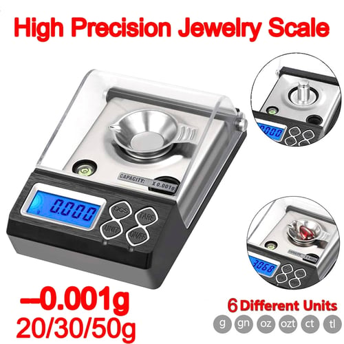 High Electronic Scale Pocket High Digital Electronic Scale 0.001g Jewelry 