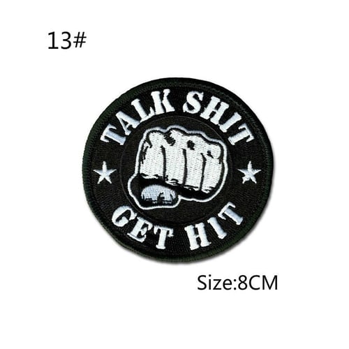 1PCS Embroidery Hook patches Army Military  patch Tactical Badge armbands 