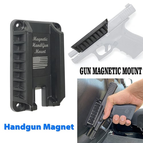 TACTICAL Magnet Gun Mount Gun Holster For Auto Home Any Firearm NEW 