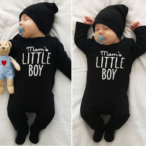 Newborn Toddler Baby Kids Little Bear Cotton Romper Jumpsuit Bodysuit US Stock 
