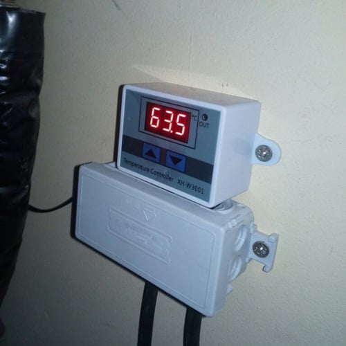 Digital Temperature Controller LED Thermostat Control Switch Probe 12V/24V/220V 