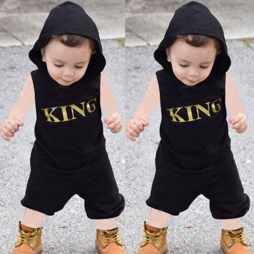 Pants Toddler Kids Baby Boy Clothes Boys Outfits Sets Short T-Shirt Tops 