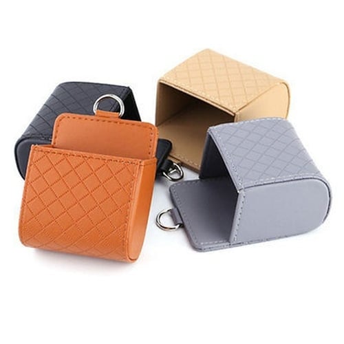Car Seat Back Tidy Storage Coin Bag Organizer Holder Pounch Box For phone ^F 
