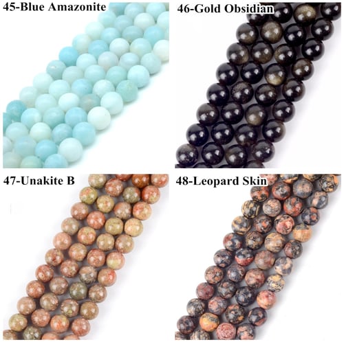 Diy 4/6/8/10/12mm Natural Stone Persian Agate Round Beads fit bracelet necklace