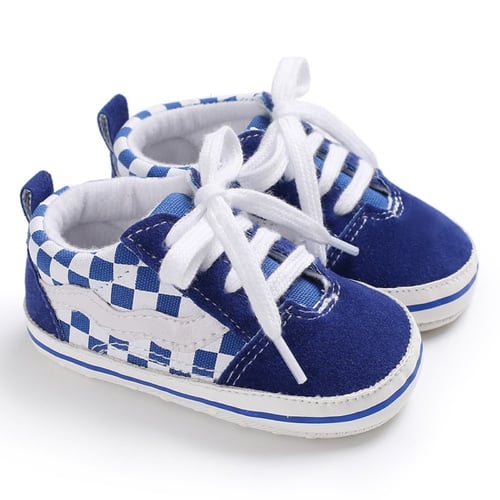Baby Boy Girl Newborn Toddler Soft Sole Pram Shoes Trainers Prewalker Crib Shoes 