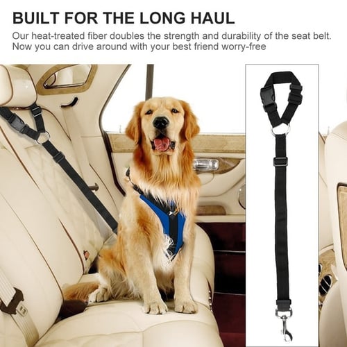Adjustable Dog Seat Belt Harness Pet Car Vehicle Safety Leash Leads For - Best Pet Car Seat Belt