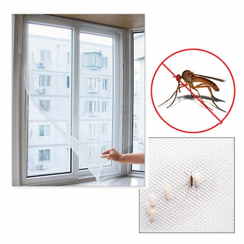 2X Insect Screen Window Netting Kit Fly Bug Wasp Mosquito Curta UK 