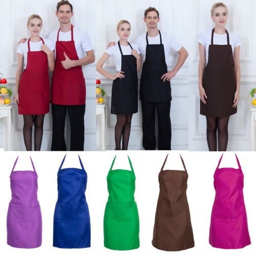 Adjustable Bib Apron Dress Men Women Kitchen Restaurant Chef Classic Cooking Bib Adjustable Bib Apron Dress Men Women Kitchen Restaurant Chef Classic Cooking Bib