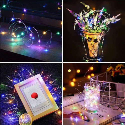 Fairy String  Lights LED Christmas Garland Indoor Bedroom Home Wedding New Year 