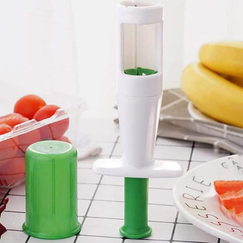 1Pc Grape Tomato Slicer Vegetable Fruit Cutter Baby Foods Cooking Tool Kitchen 